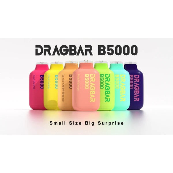 ZOVOO Dragbar B5000 Puff Rechargeable Disposable Vape